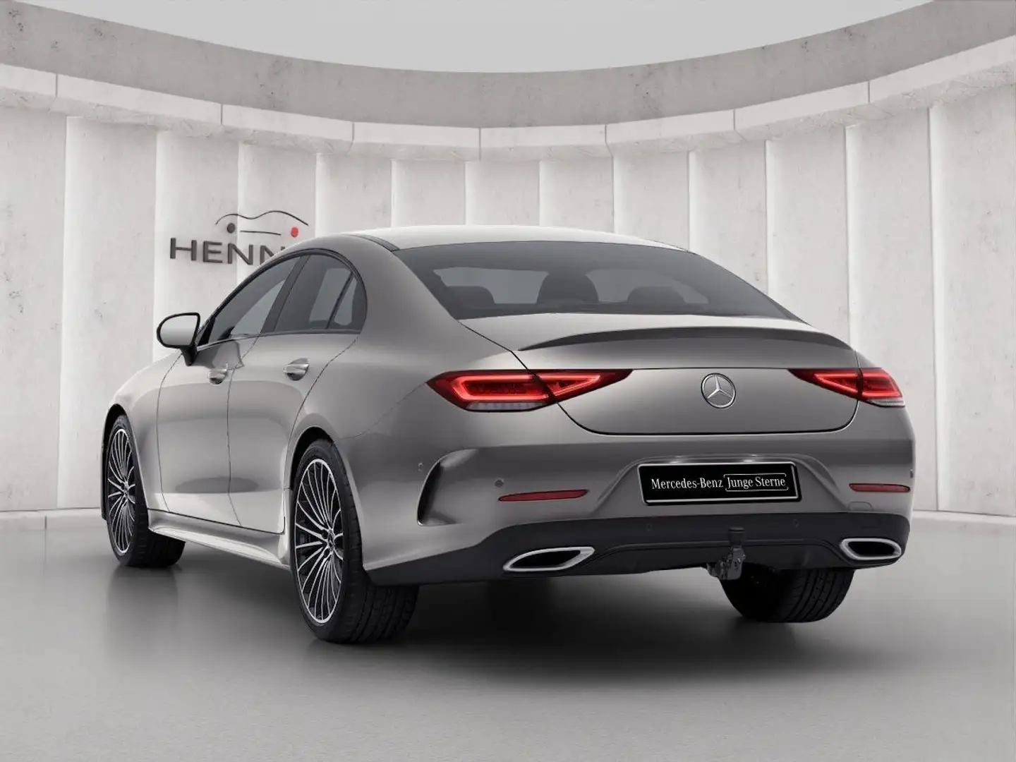 Mercedes-Benz CLS 400 d AMG 4M Night-Pake Burmester 360 AHK 20 Silber - 2
