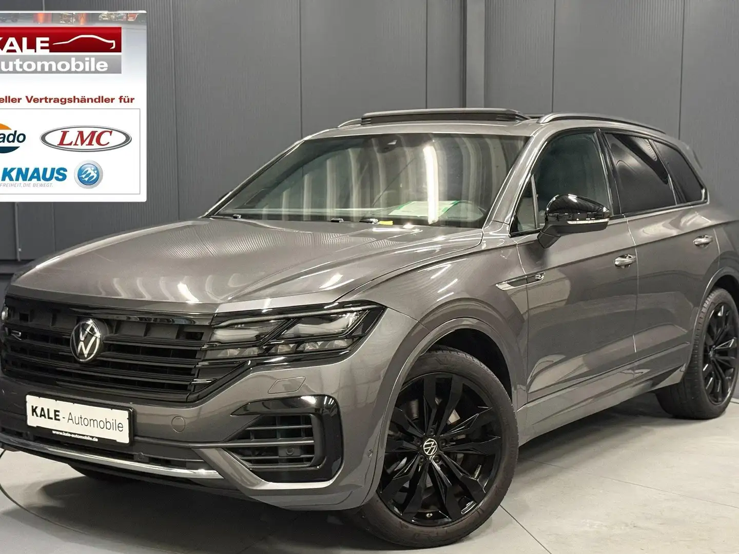 Volkswagen Touareg R-Line 4Mot.*Black Style*21Zoll*PANORAMA*Standhzg* Gris - 1