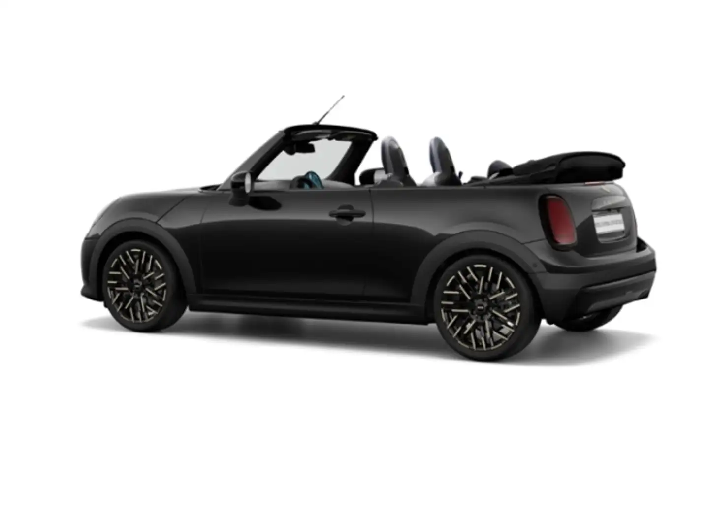 MINI Cooper Cabrio HUD Navi LED Kurvenlicht Mehrzonenklima 2-Zonen-Kl Schwarz - 2