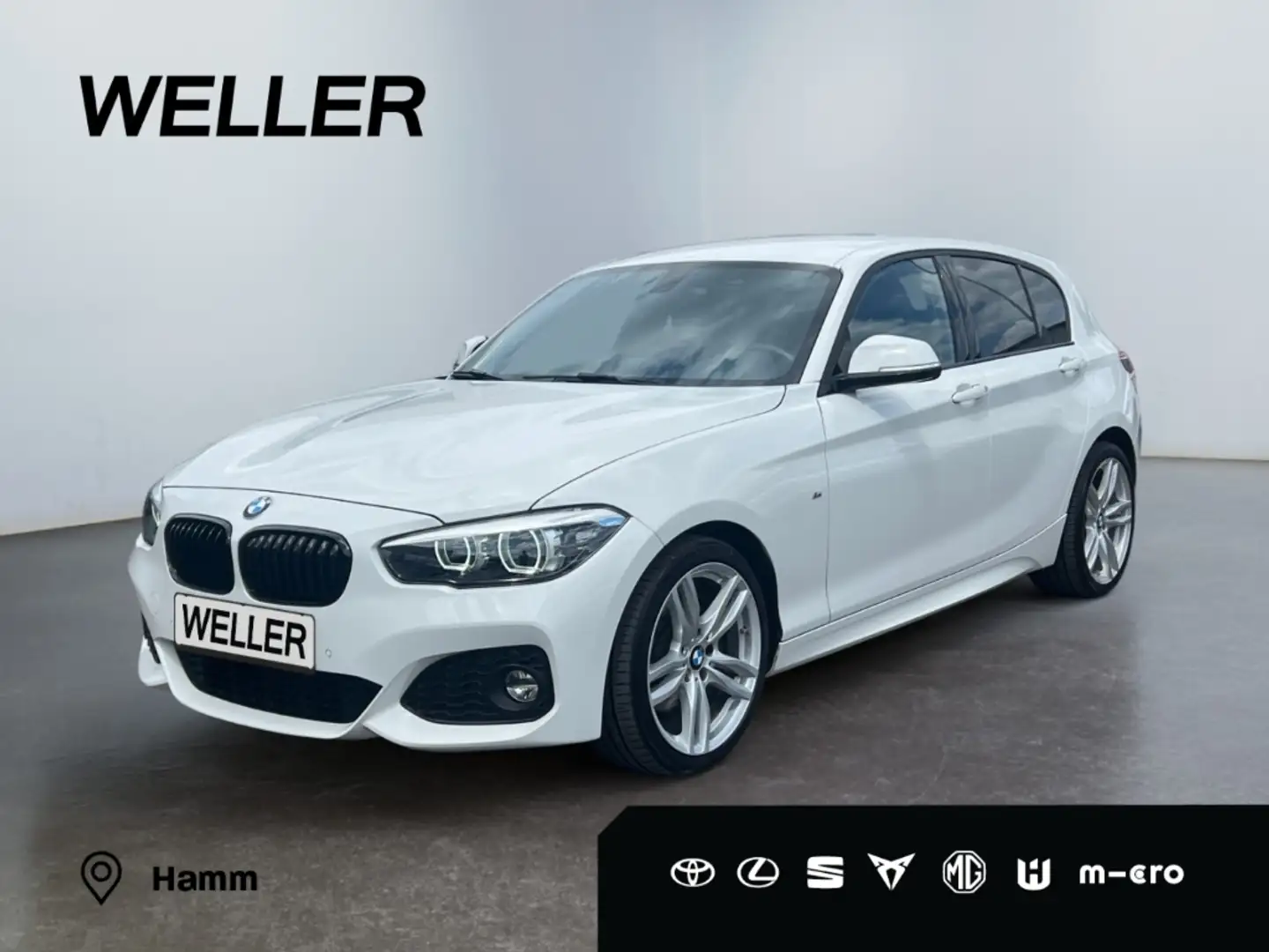 BMW 125 i M Sport *LED*Steptronic*Leder*Navi*SHZ*PDC* Alb - 1