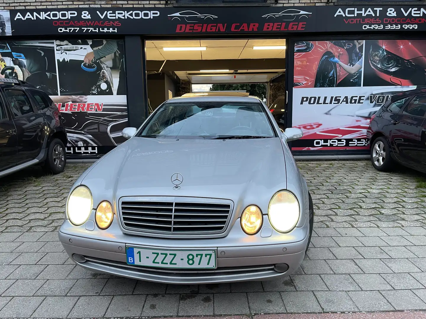 Mercedes-Benz CLK 230 Kompressor Avantgarde AMG PACK Toit Ouvrant Cuir Argintiu - 2