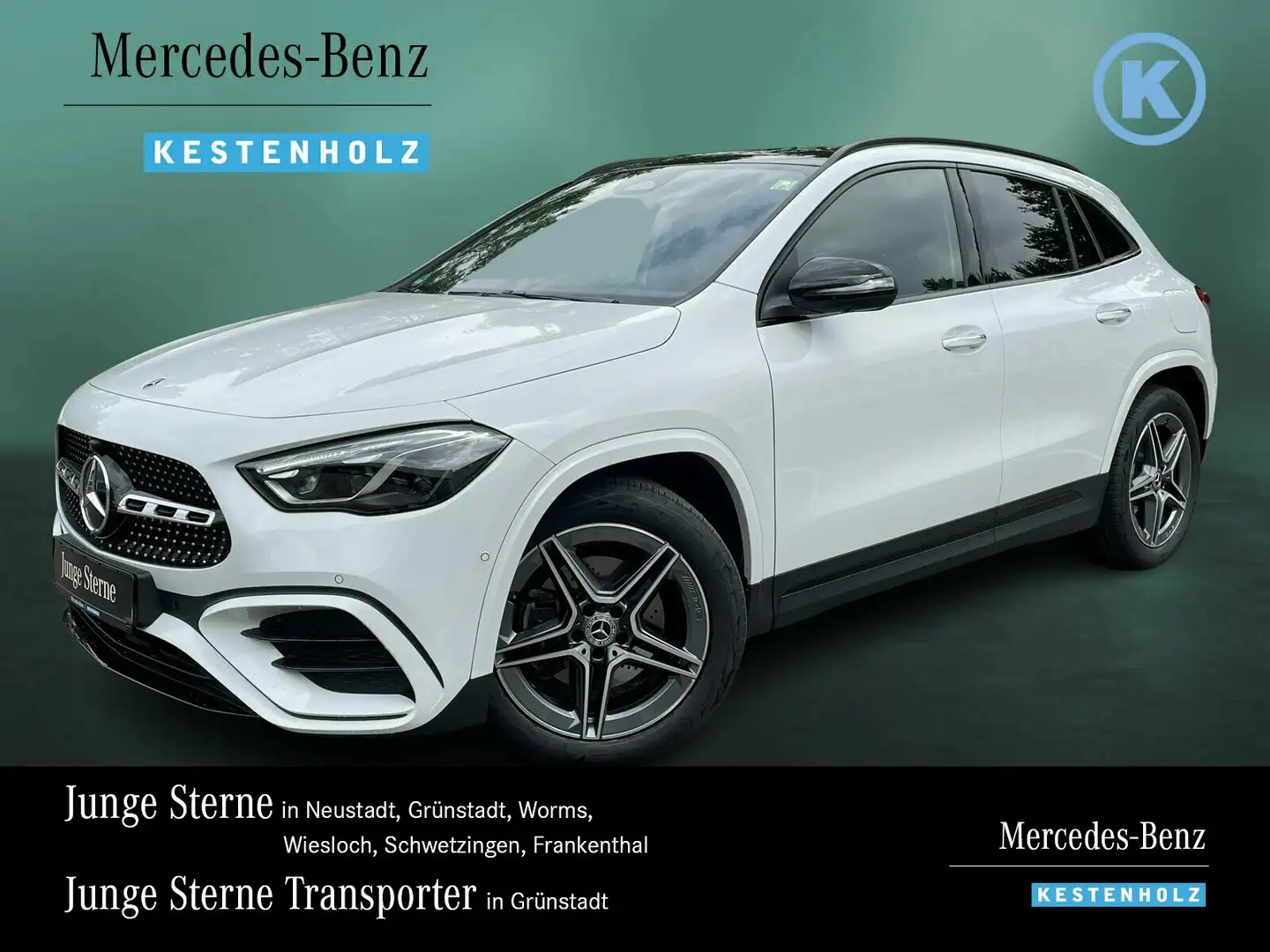 Mercedes-Benz GLA 220 GLA 220 4M AMG+NIGHT+DISTRO+PANO+360°+MLED+EASYP Weiß - 1