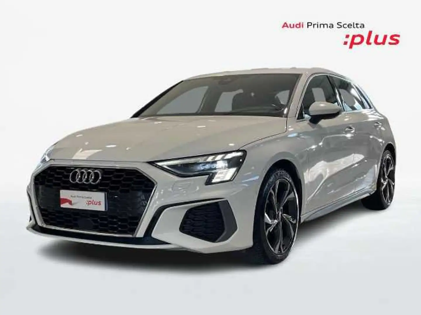 Audi A3 IV 2020 Sportback 30 1.5 g-tron S line edition s- Blanc - 1