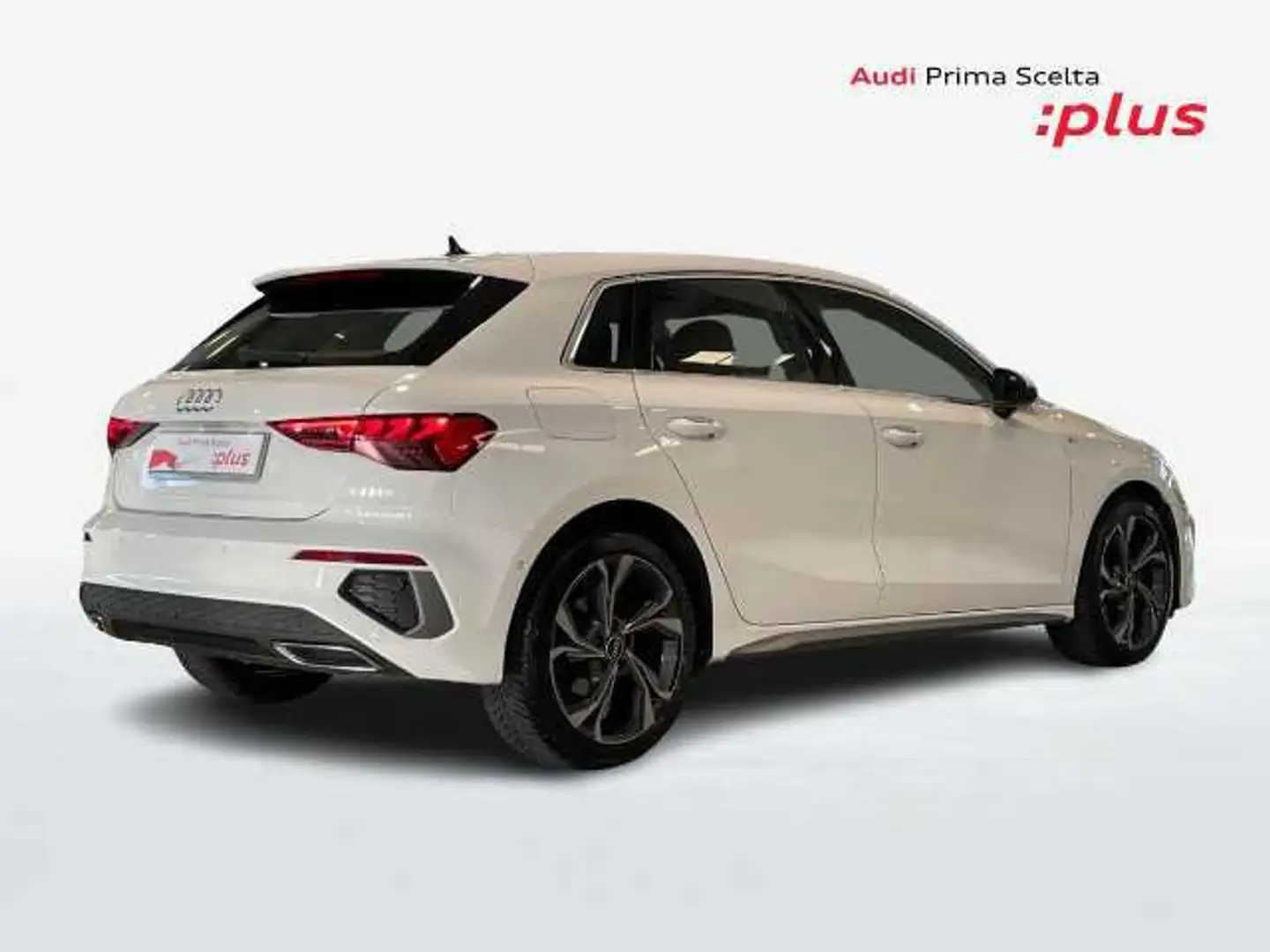 Audi A3 IV 2020 Sportback 30 1.5 g-tron S line edition s- Blanc - 2