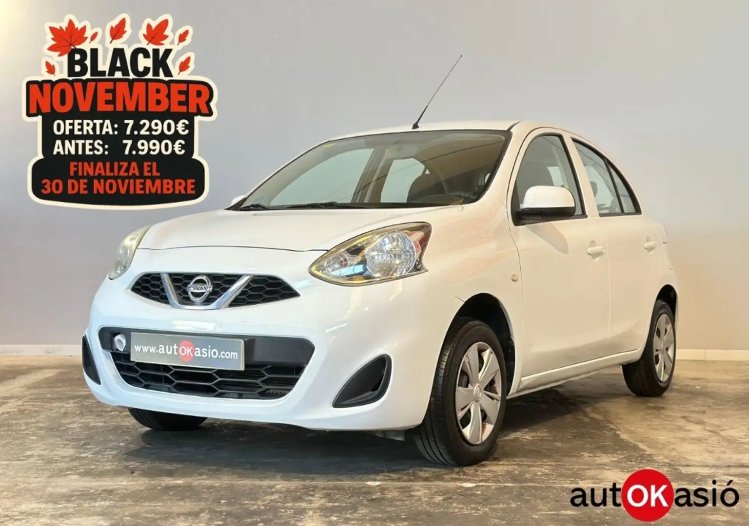 Nissan Micra 1.2 Visia Blanco - 1