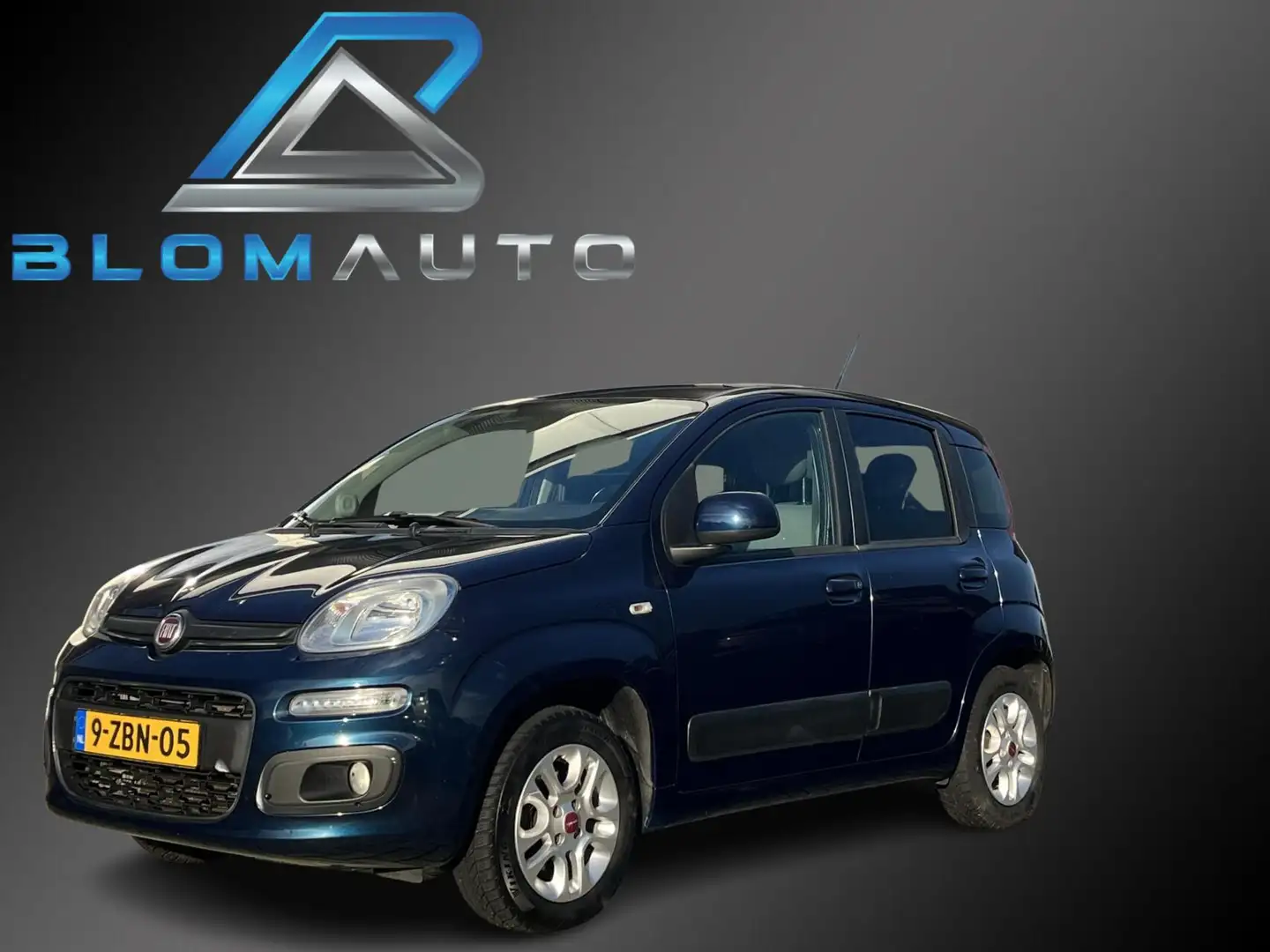 Fiat Panda TwinAir TURBO 80PK Lounge CLIMA+LICHTMETALEN VELG Bleu - 1