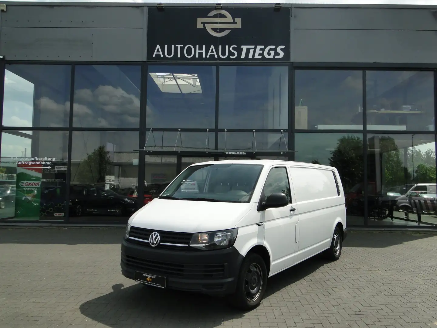 Volkswagen T6 Transporter T6 2.0TDI Transporter Kasten Lang NAVI KLIMA PDC Blanc - 1