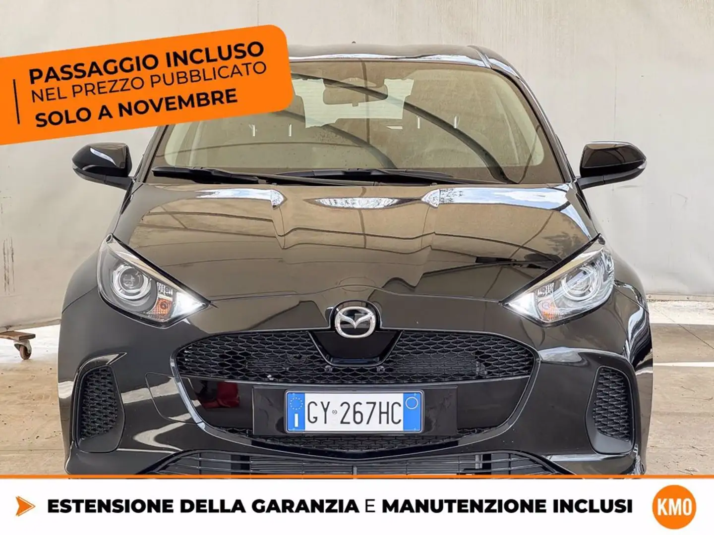 Mazda 2 1.5 vvt full hybrid electric prime line e-cvt Zwart - 2