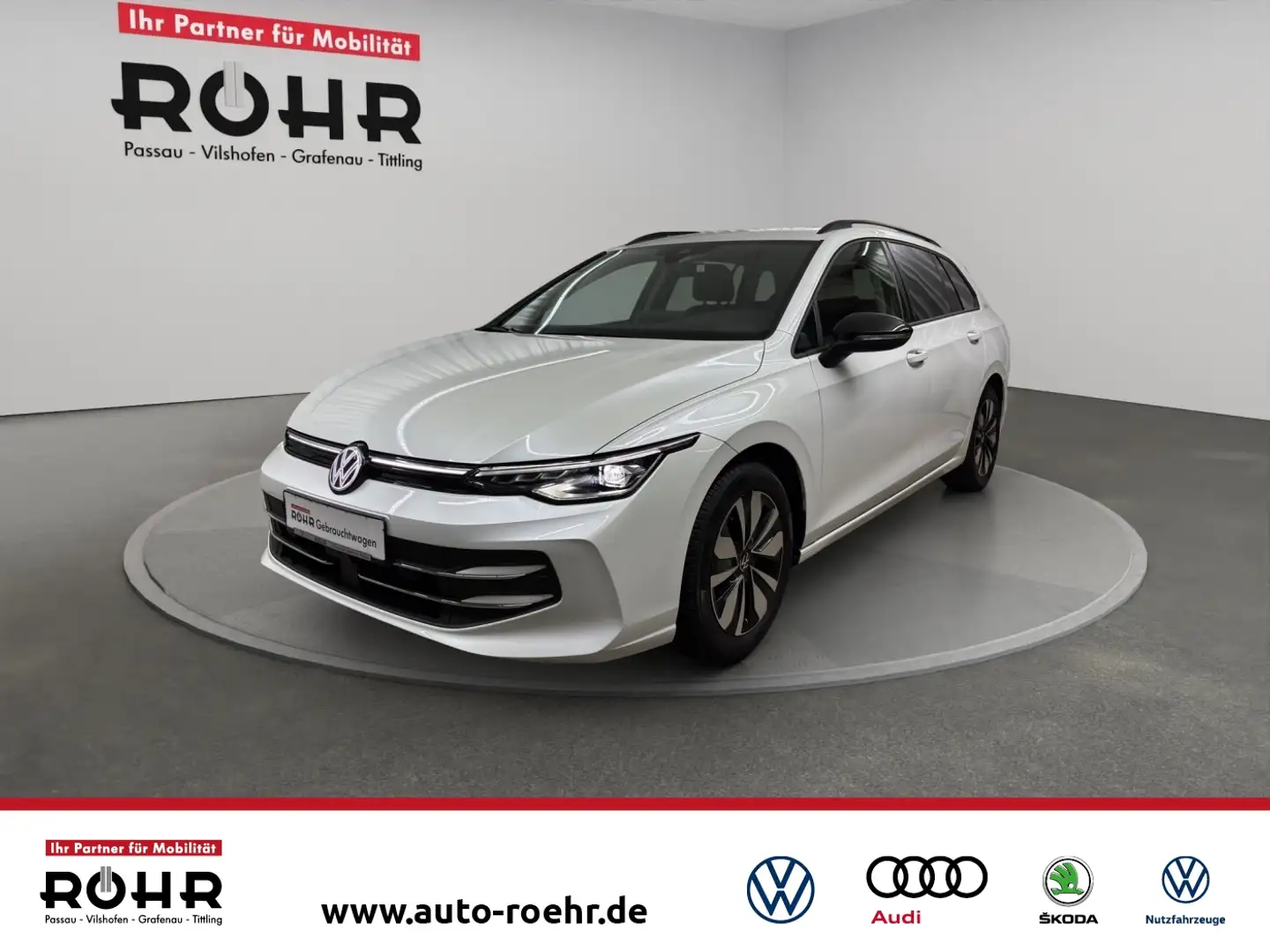 Volkswagen Tiguan Allspace Golf VIII Variant Goal (AHK.Navi.DAB+.Regensensor) Weiß - 1