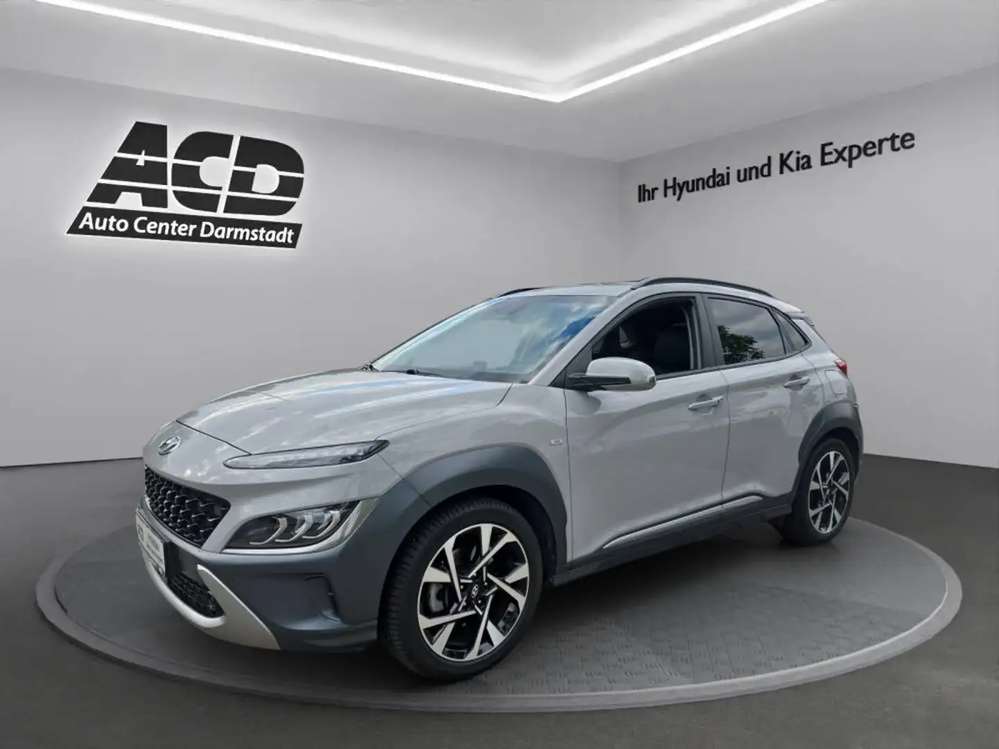 Hyundai KONA Kona 1,0T 48V Prime *SCHIEBEDACH*LEDER*1.HAND*HUD* Grau - 1