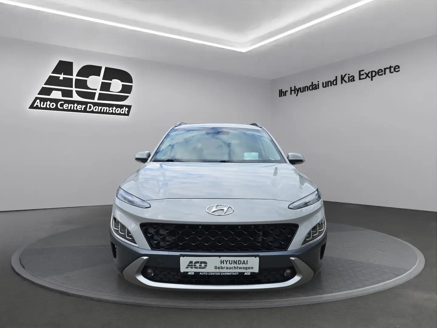 Hyundai KONA Kona 1,0T 48V Prime *SCHIEBEDACH*LEDER*1.HAND*HUD* Grau - 2