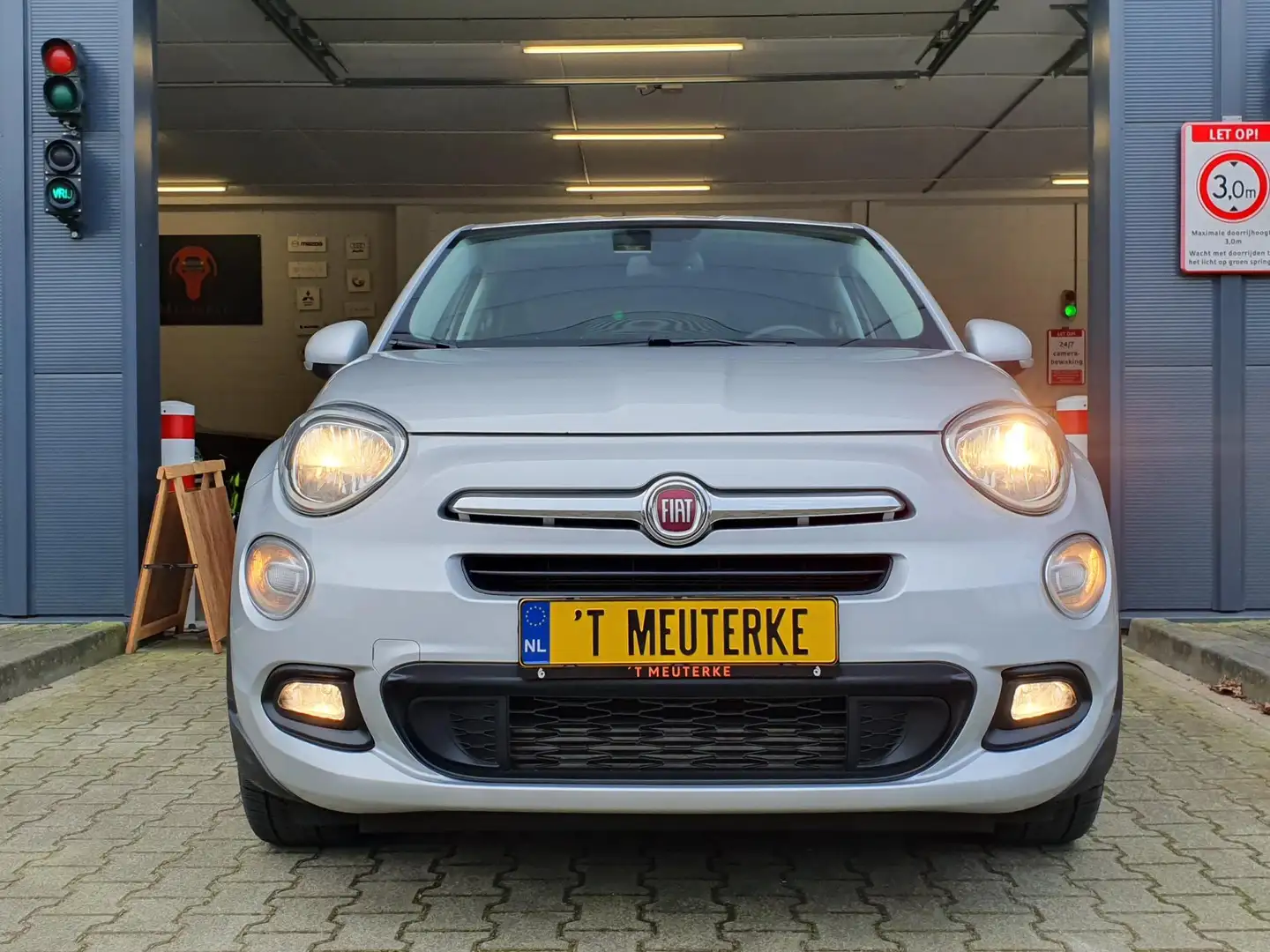 Fiat 500X 1.4 Turbo MultiAir Lounge - STOEL+STUUR VERW. / KE Gris - 2