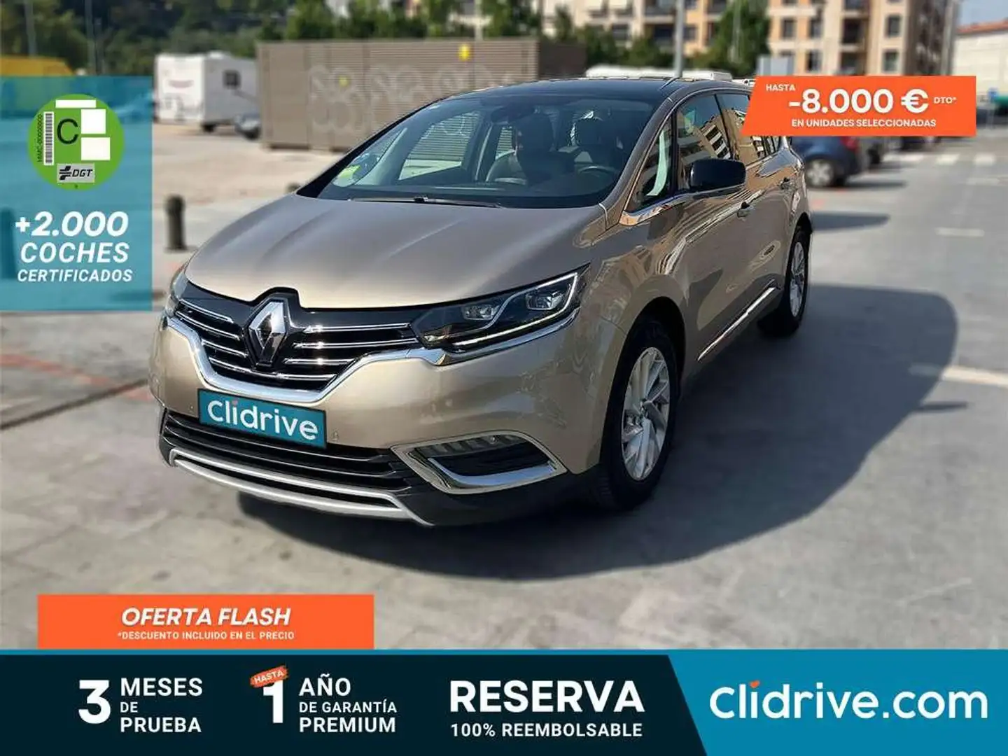 Renault Espace dCi 160 Twin Turbo EDC Zen Energy Brun - 1