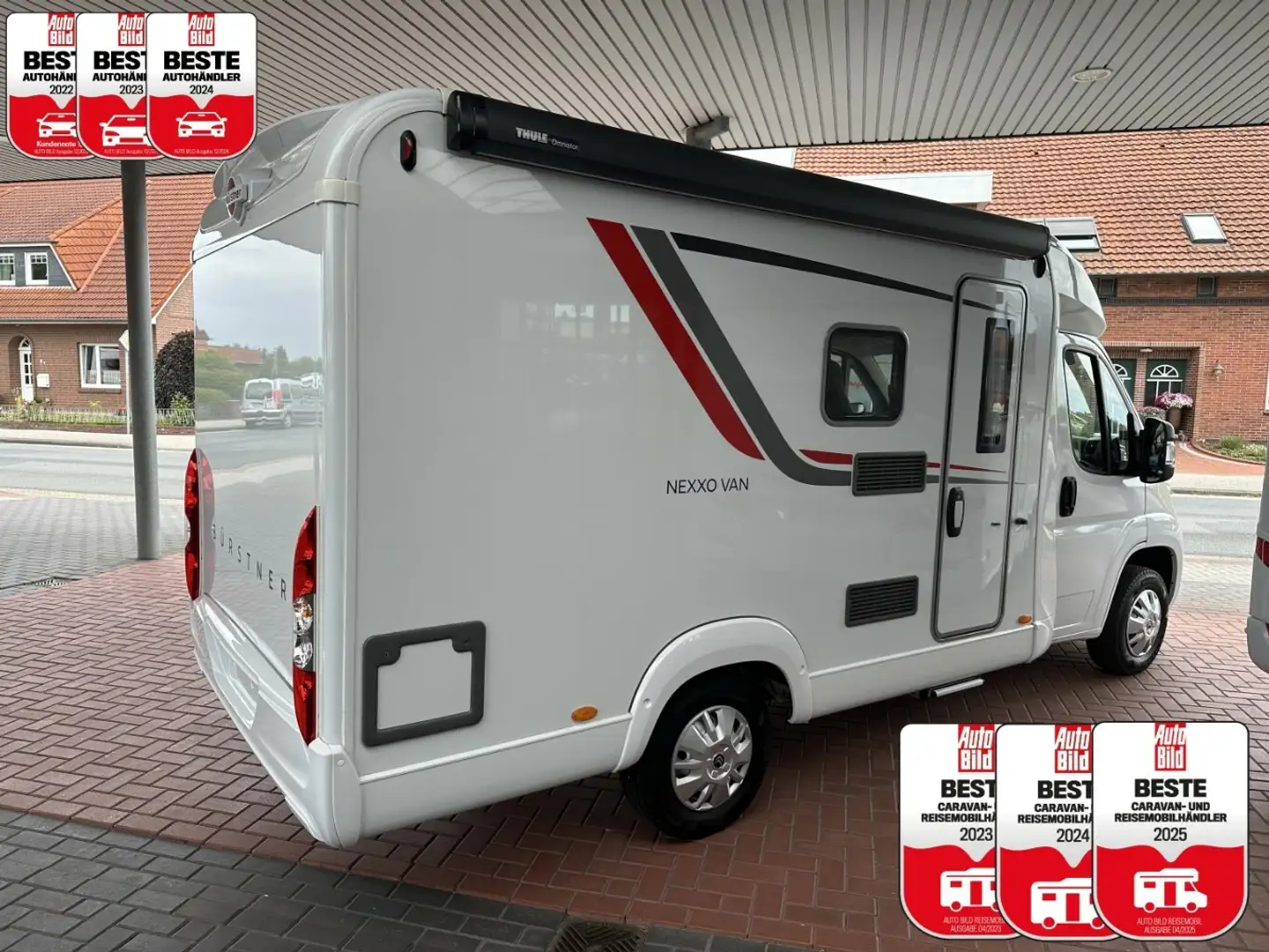 Bürstner Nexxo Van T569 Nur 1tkm +TV+Solar+Navi+Kamera+Mark Blanc - 1