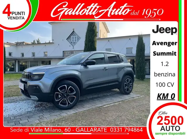 Jeep Avenger 1.2 turbo benzina 100cv