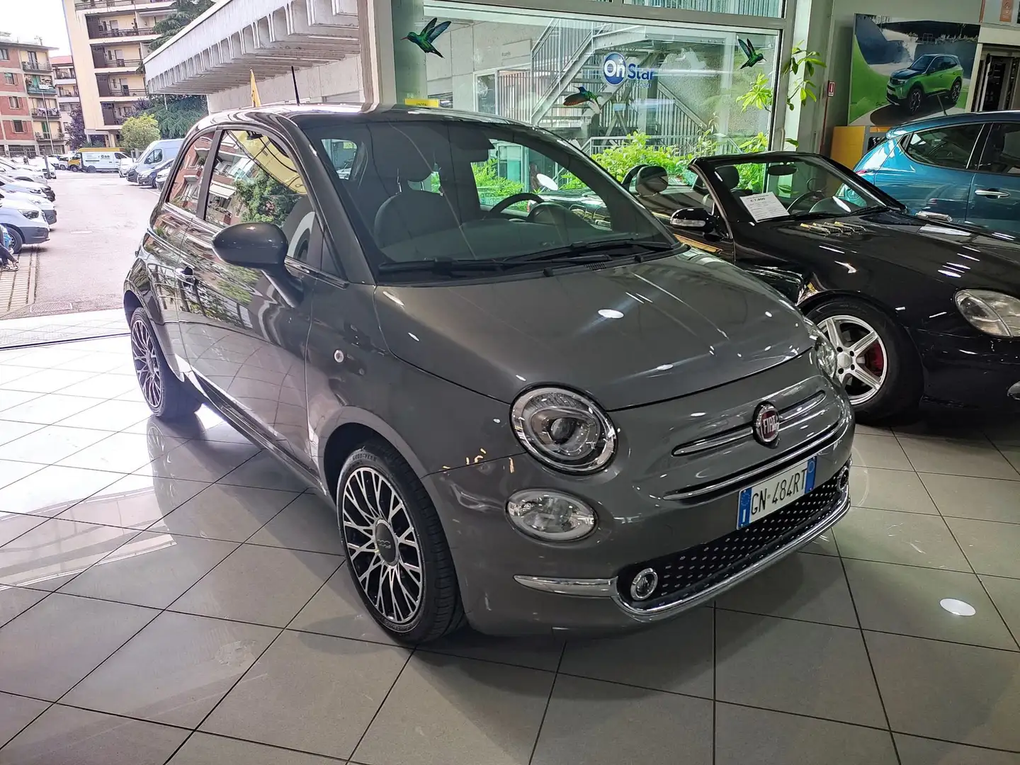Fiat 500 1.0 Hybrid Dolcevita Gris - 1