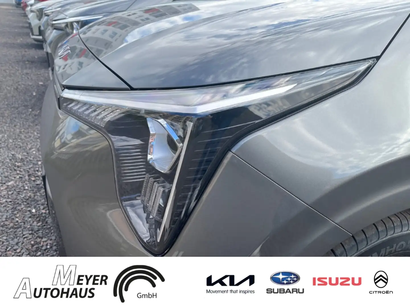 Kia Picanto 1.0 DPI MT Vision+Sitzheizung+Navi+Rückfahrkamera Grijs - 2