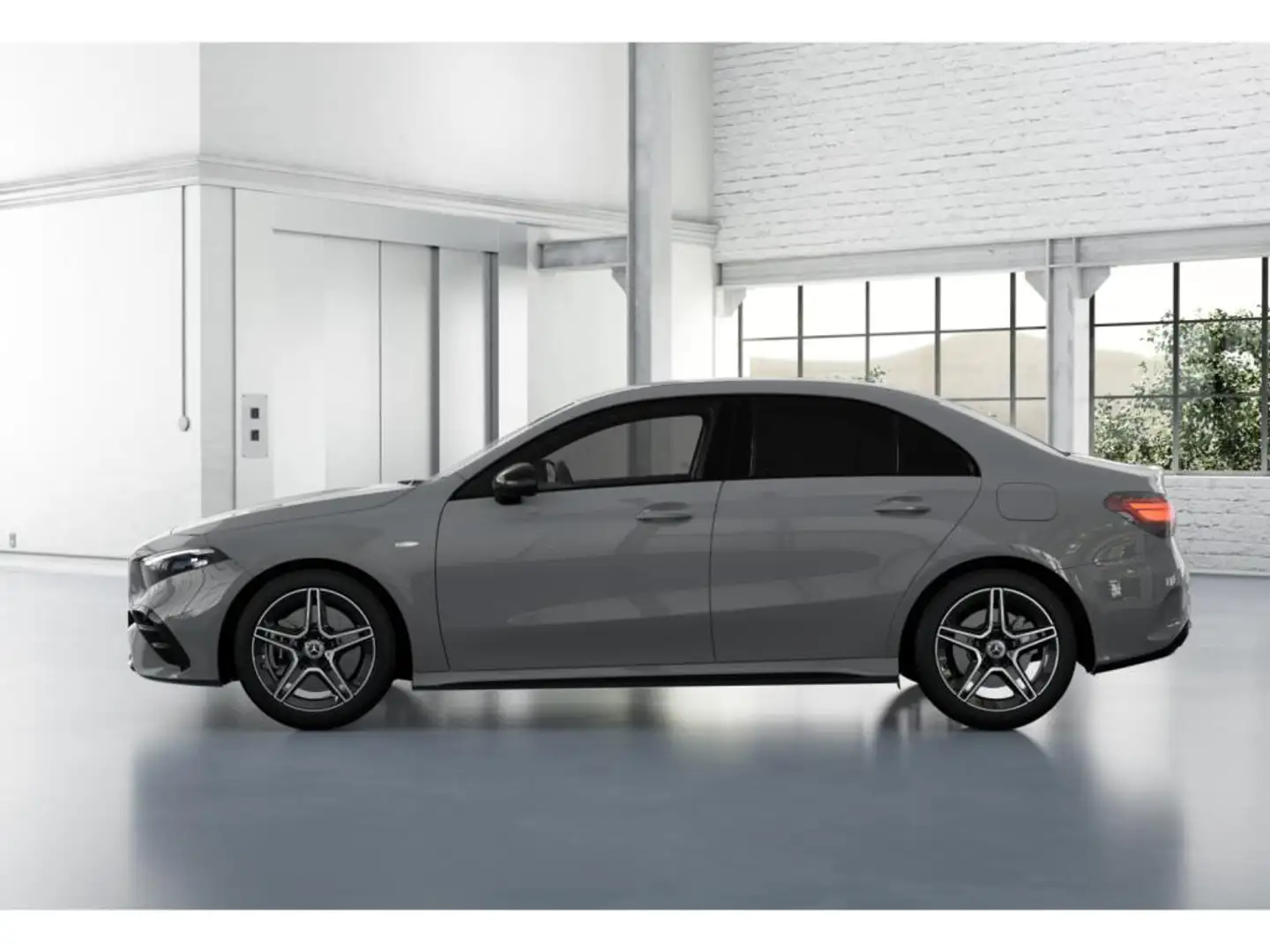 Mercedes-Benz A 250 e Limousine mit EQ Hybrid Technologie LED Gris - 2