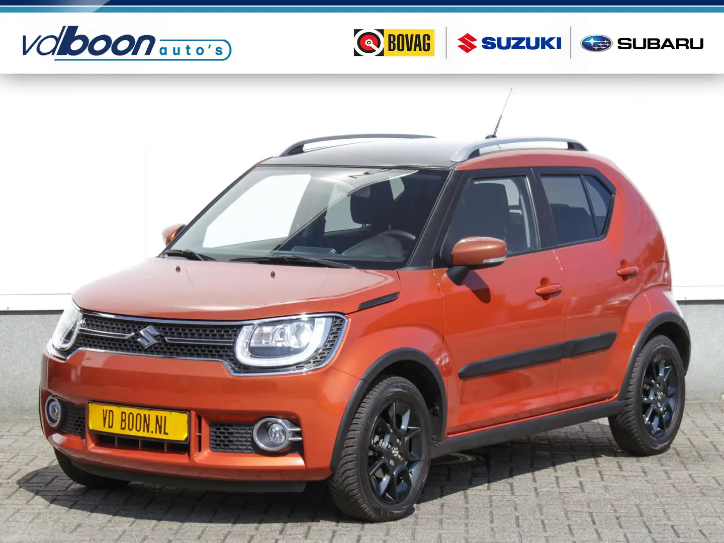 Suzuki Ignis 1.2 Stijl Automaat | Navi | Cruise | Clima | Lm-Ve Orange - 1