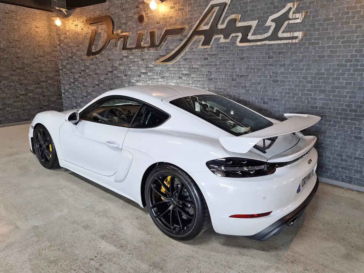 Porsche Cayman 718 GT4 Clubsport 4.0L 420ch PDK Porsche Approved Weiß - 2