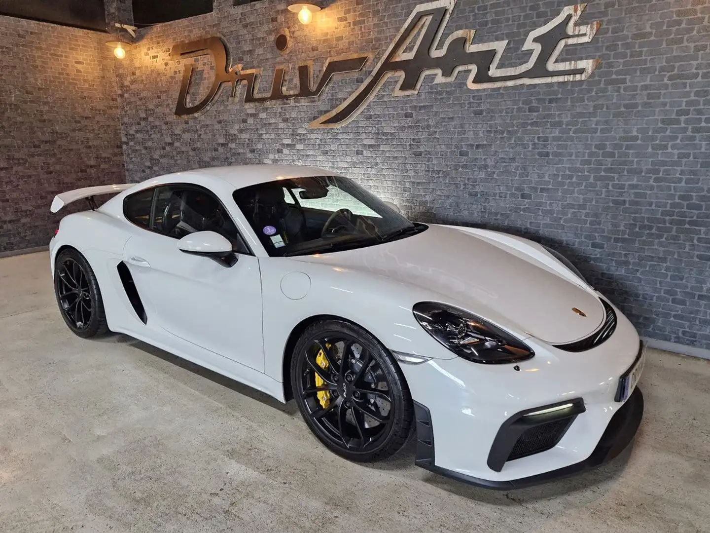 Porsche Cayman 718 GT4 Clubsport 4.0L 420ch PDK Porsche Approved Weiß - 1