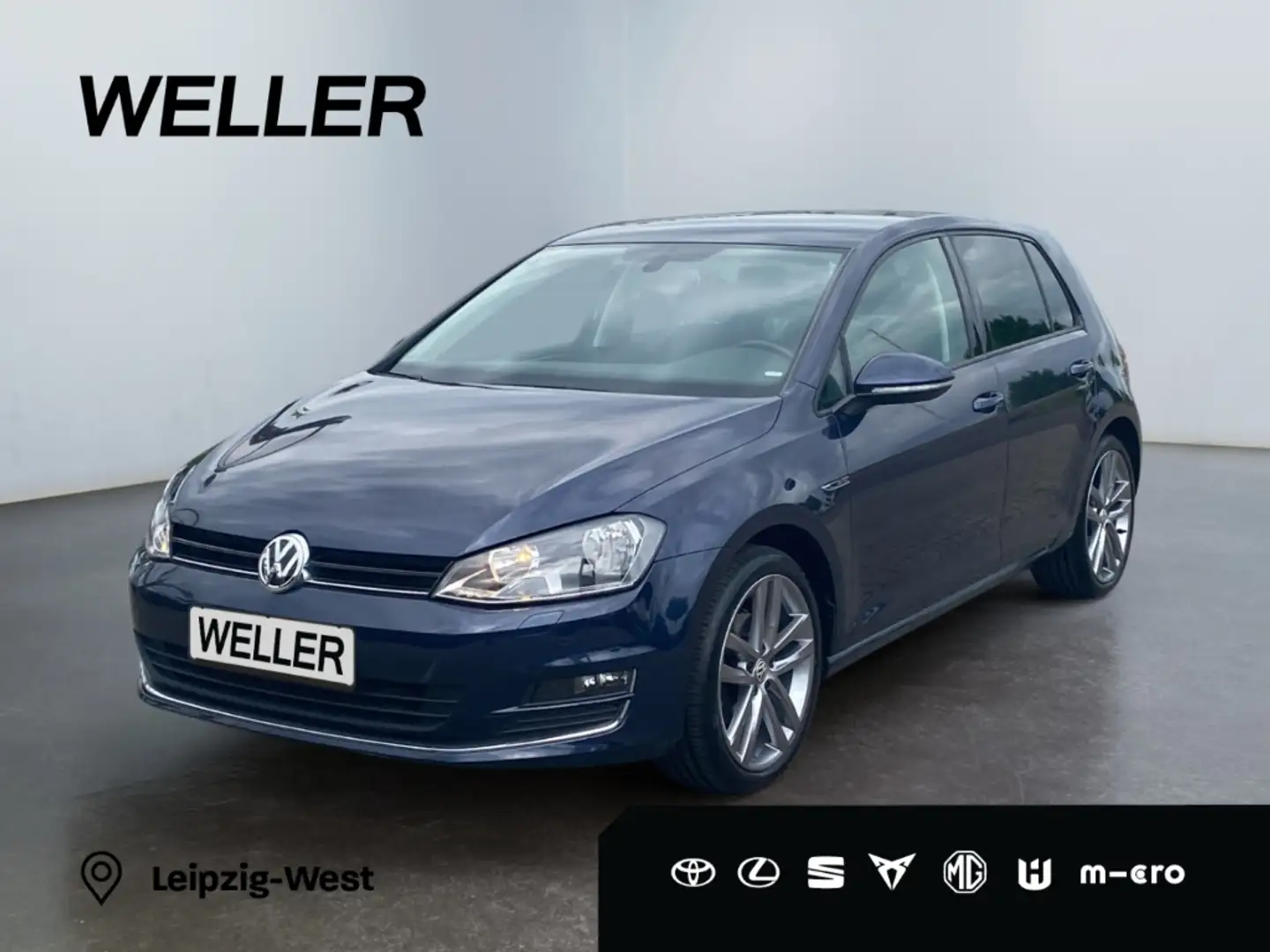 Volkswagen Golf 1.4 TSI BlueMotion Tech DSG Lounge *PDC*SHZ* Blauw - 1