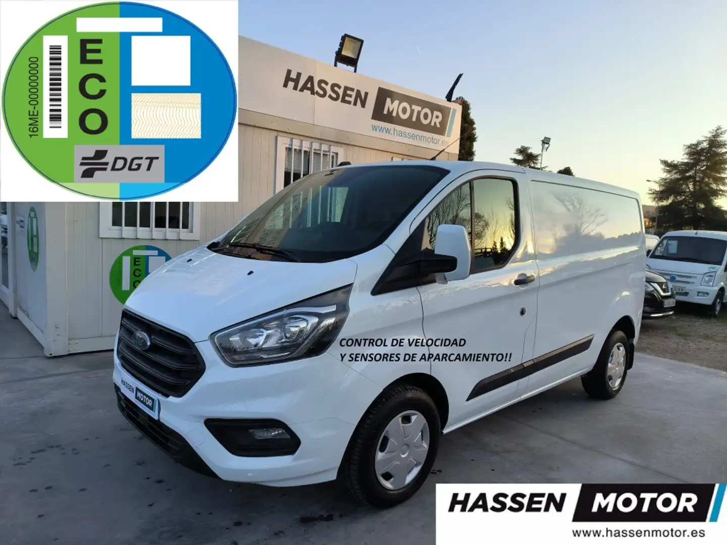 Ford Transit Custom FT 280 L1 Van Trend EcoBlue Hybrid Weiß - 1