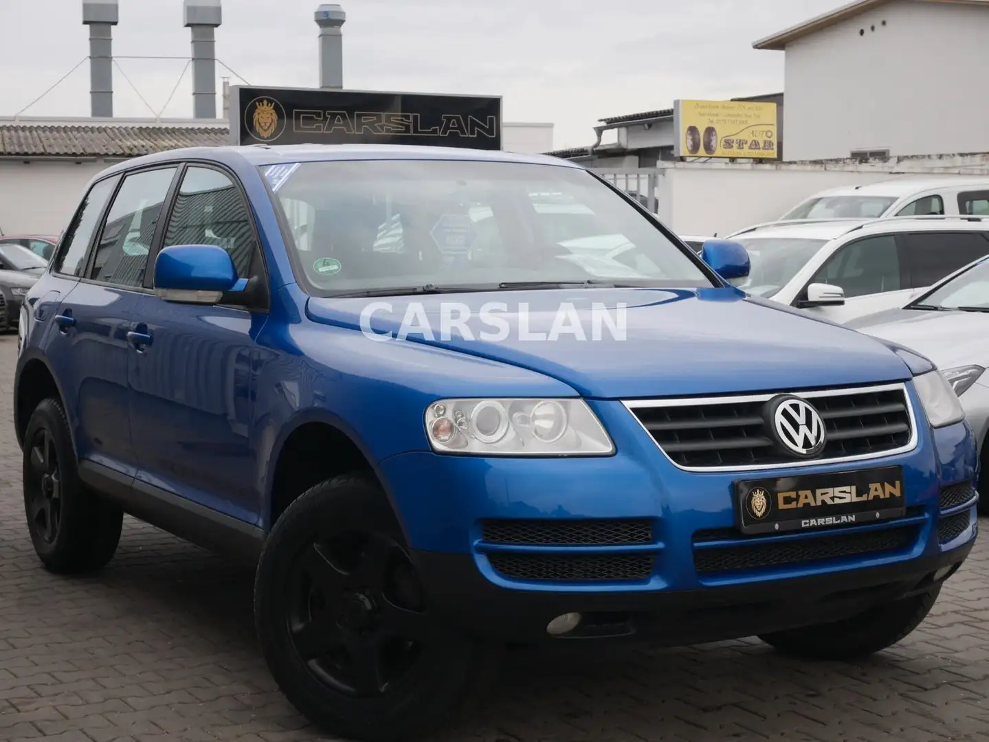 Volkswagen Touareg 2.5 R5 TDI 2.HAND+ALLRAD+AHK+KLIMAAUTO. Blauw - 1