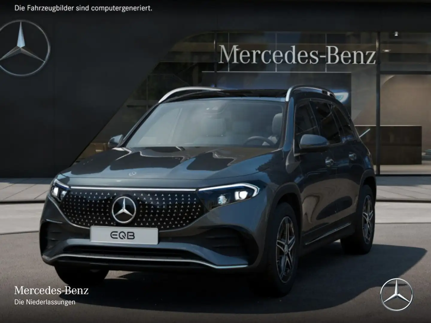 Mercedes-Benz EQB 250 AMG+PREMIUM+PANO+360+MEMORY+BURMESTER+HUD Grau - 2