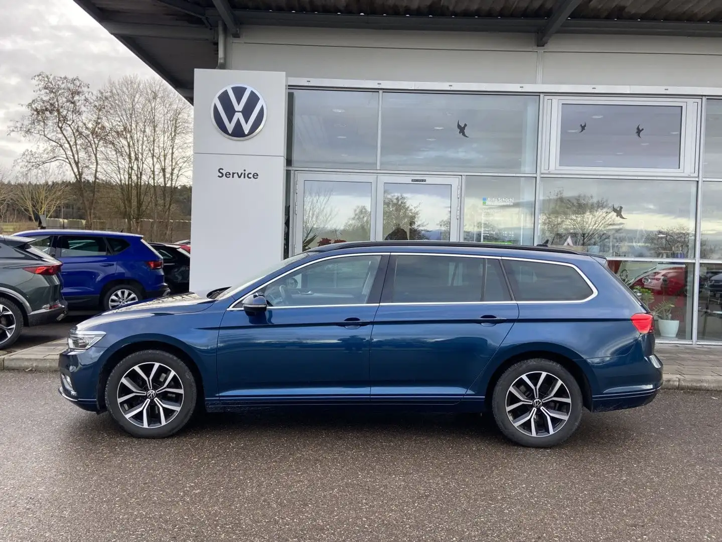 Volkswagen Passat Variant 2.0 TDI DSG Business 4-MOTION MAT Blau - 2
