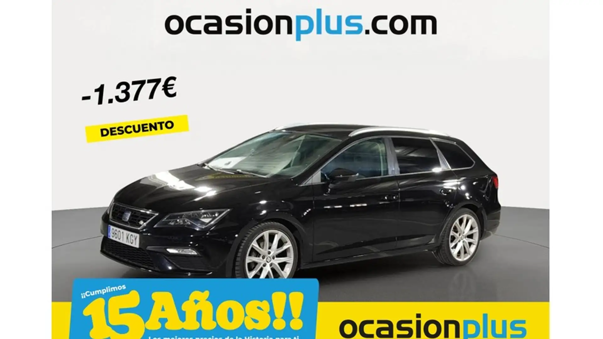 SEAT Leon ST 2.0TDI CR S&S FR DSG 150 Negro - 1