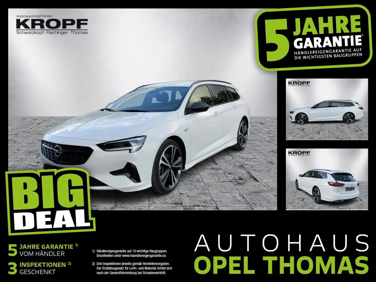 Opel Insignia B ST 2.0 CDTI Ulti FIN ab 2,99% ACC uvm Weiß - 1