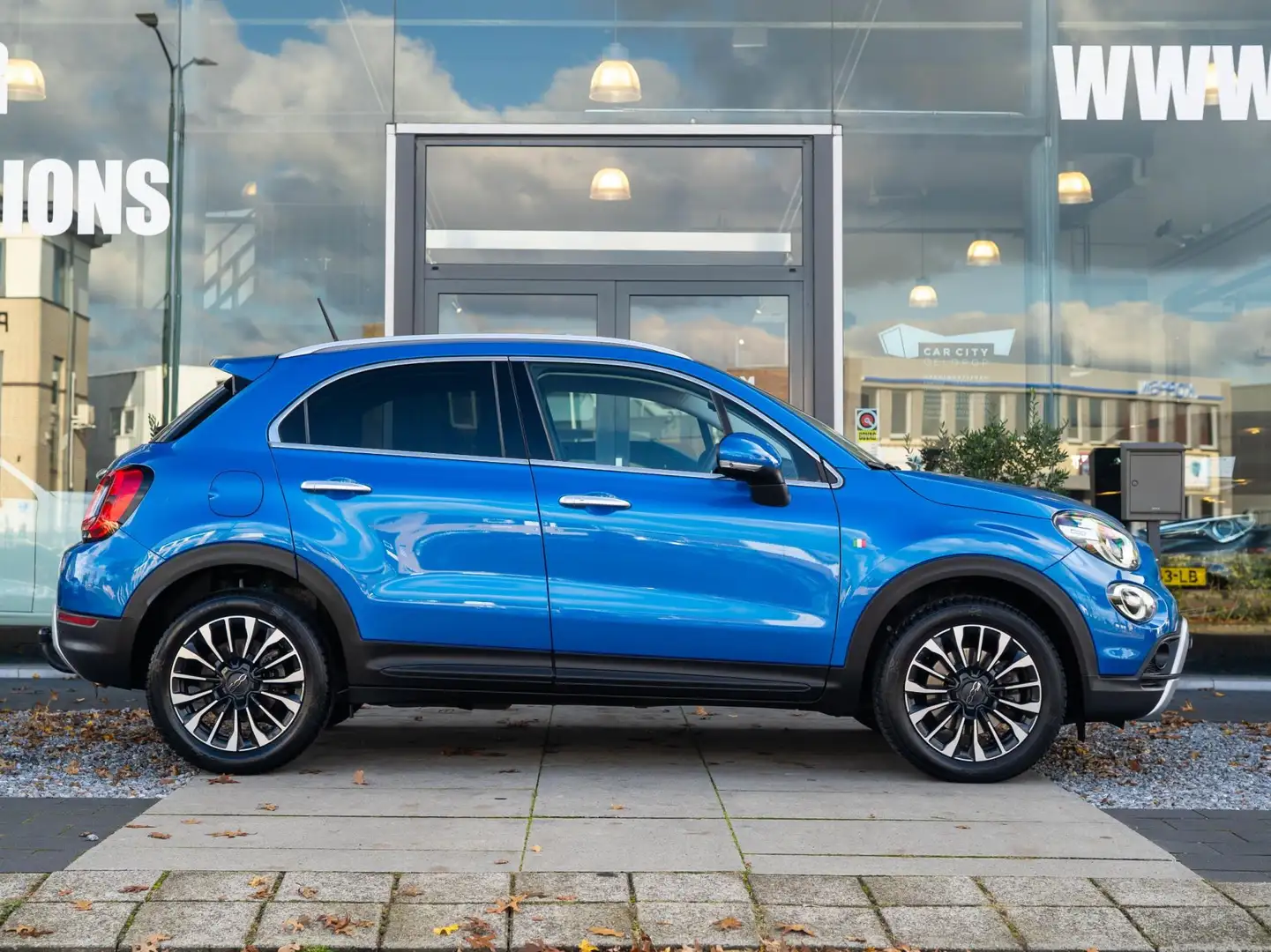 Fiat 500X 1.0 GSE City Cross / Keyless / LED koplampen / Cru Blauw - 2