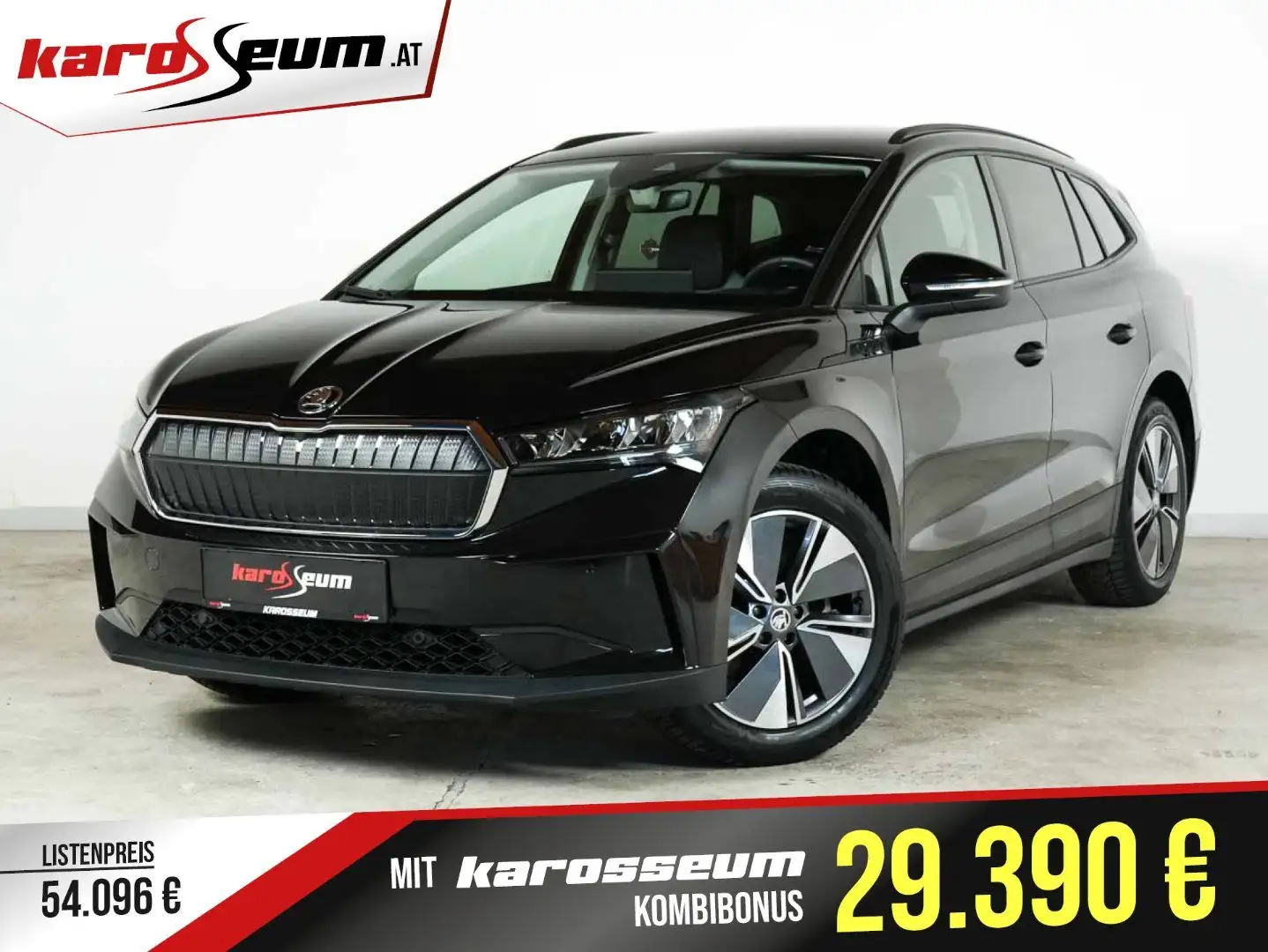 Skoda Enyaq 60 Loft | WENIG KM | 62kWh | 19'' |Wärmepumpe Schwarz - 1