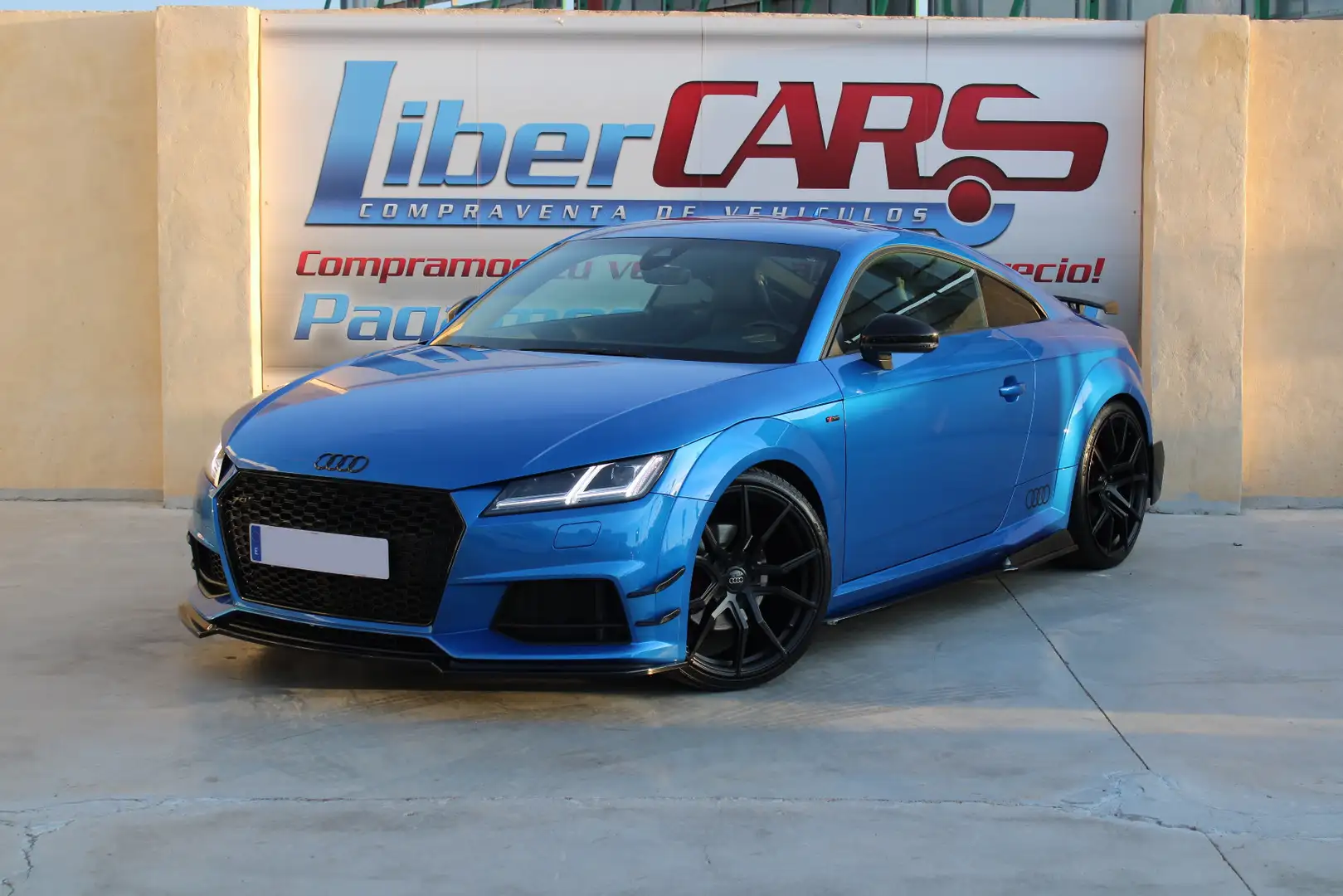 Audi TT Coupé 2.0 TFSI S line edition S-T Bleu - 1