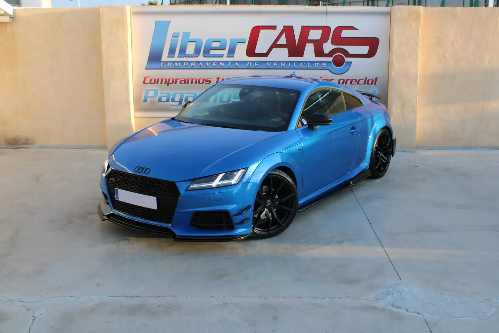 Audi TT Coupé 2.0 TFSI S line edition S-T Bleu - 2
