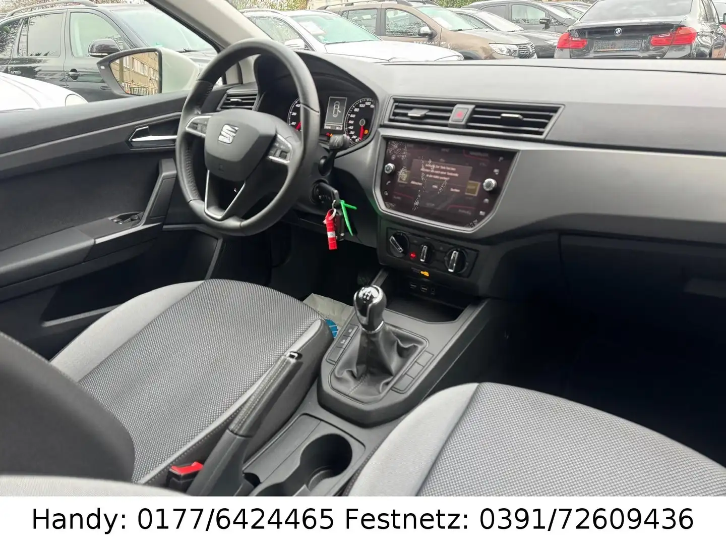 SEAT Ibiza 1.0 TGI CNG KLIMA/NAVI/PDC/ALUFELGEN Weiß - 2