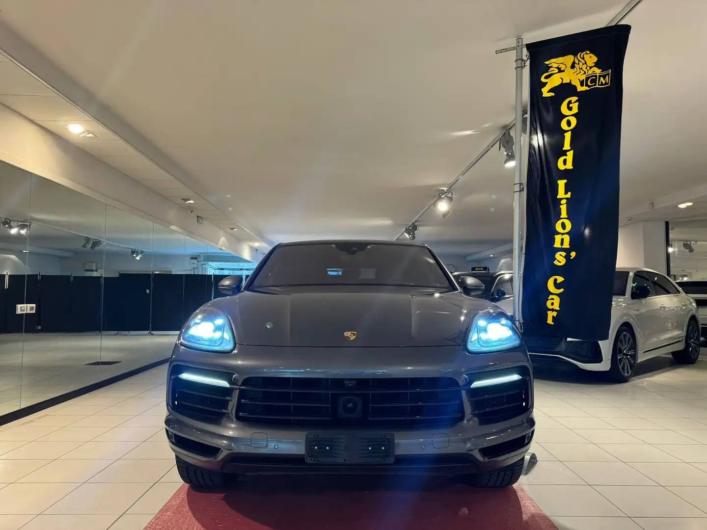 Porsche Cayenne Coupe 3.0 tiptronic TETTO PAN*SEDILI RISC/VENTIL Gris - 2