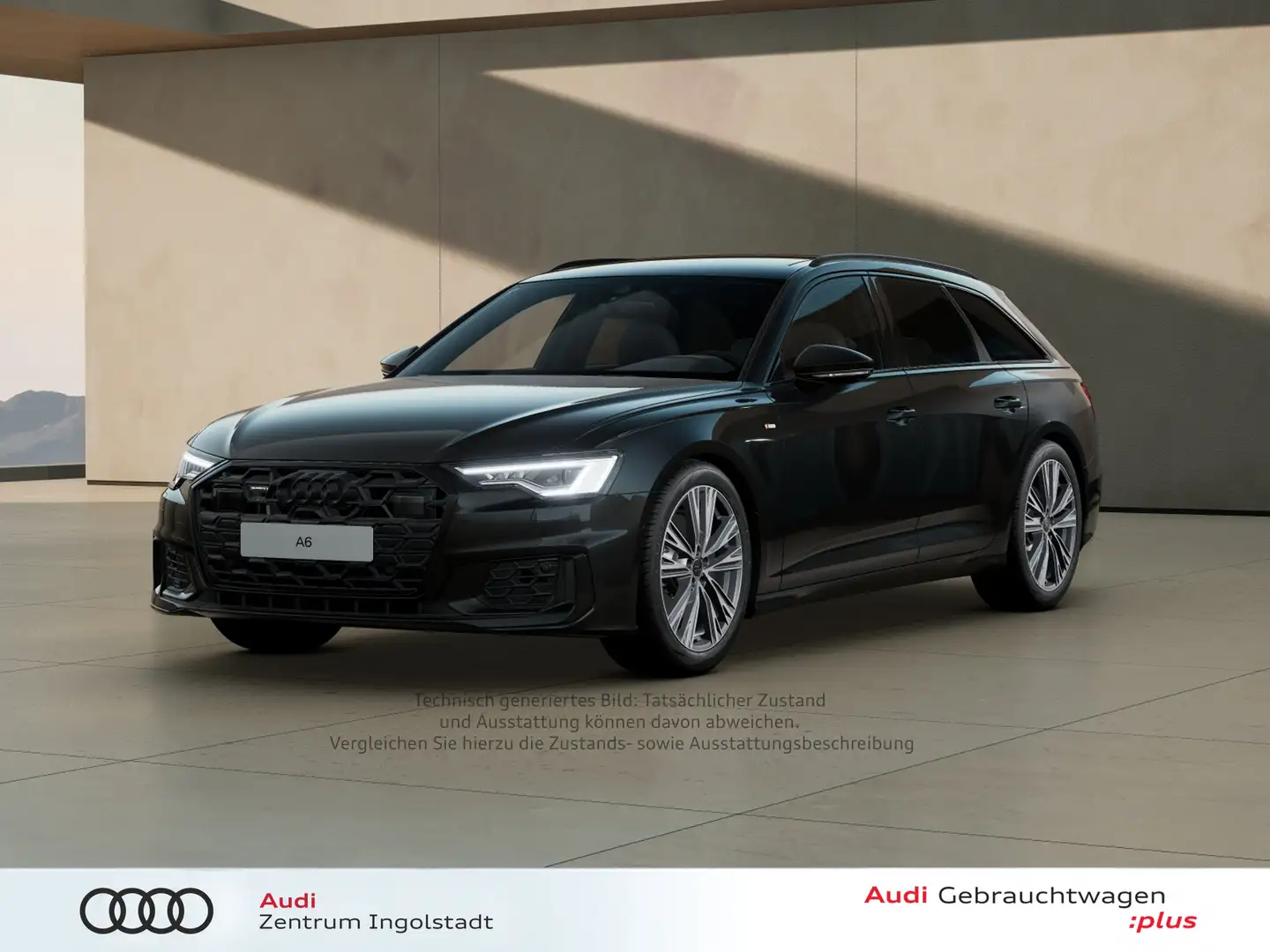 Audi A6 Avant 50 TDI qu S line MATRIX Pano AHK 20" Schwarz - 1