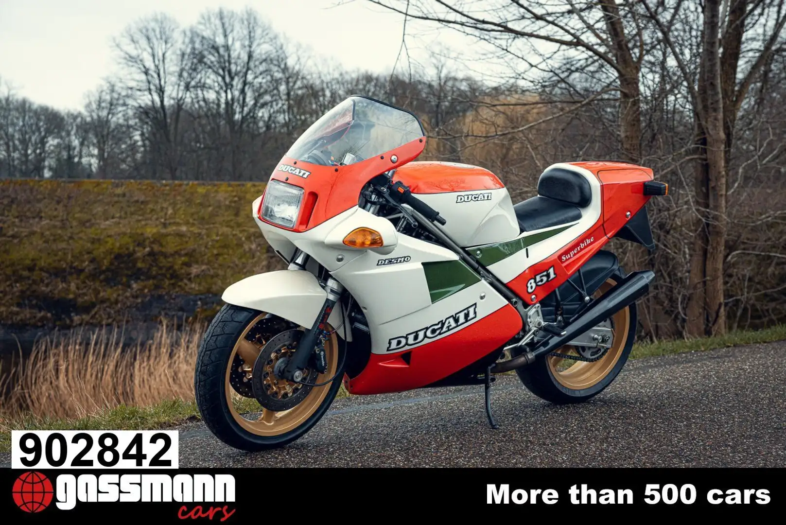 Ducati 851 Tricolore White - 1