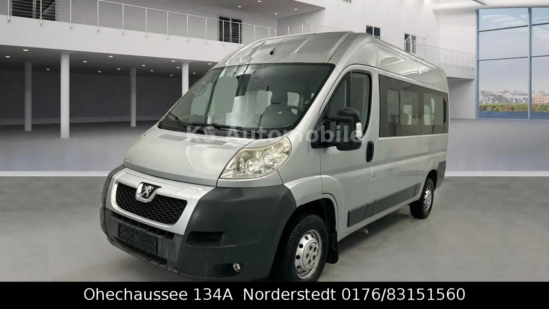 Peugeot Boxer 2.2 HDI 120HK Behindertengerechte Rampe Grau - 1