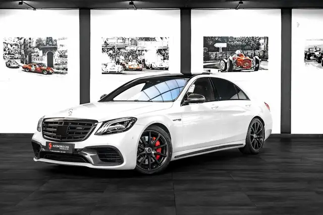 Mercedes-Benz S 63 AMG 4M+ LANG #CARBON-EXTERIEUR #FOND-TV