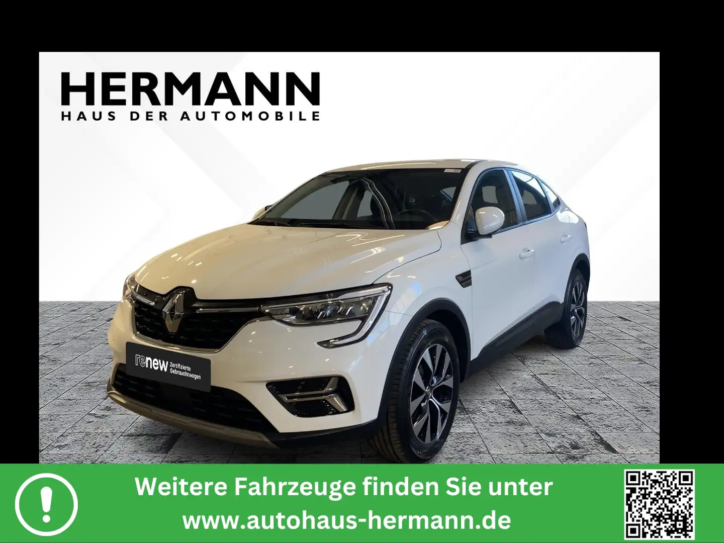 Renault Arkana 1.3 TCe 140 Equilibre *SHZ*LED*Kamera Weiß - 1