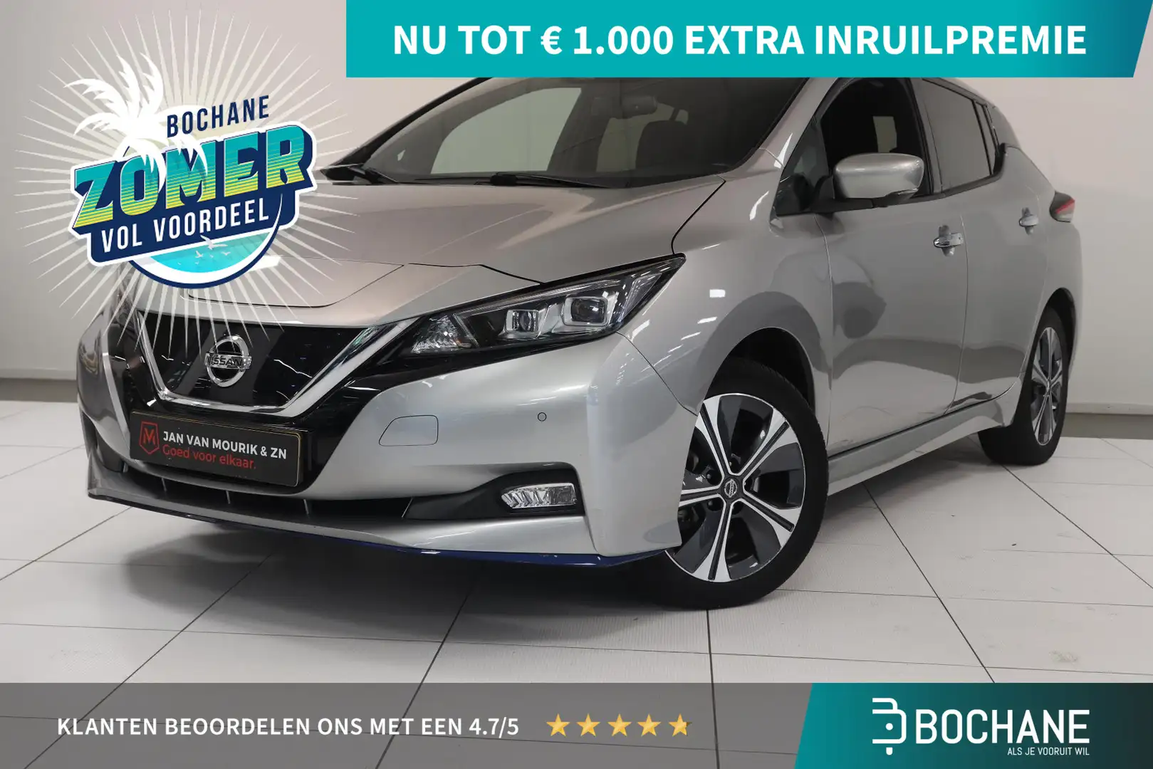 Nissan Leaf e+ N-Connecta 62 kWh | 360 Camera | Climatronic | Gris - 1