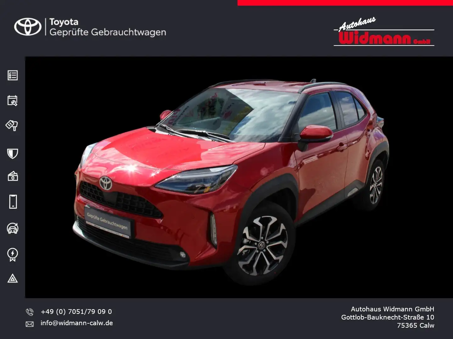 Toyota Yaris Cross 1.5 Hybrid 130 Teamplayer Safety- und Winterpaket Rouge - 1