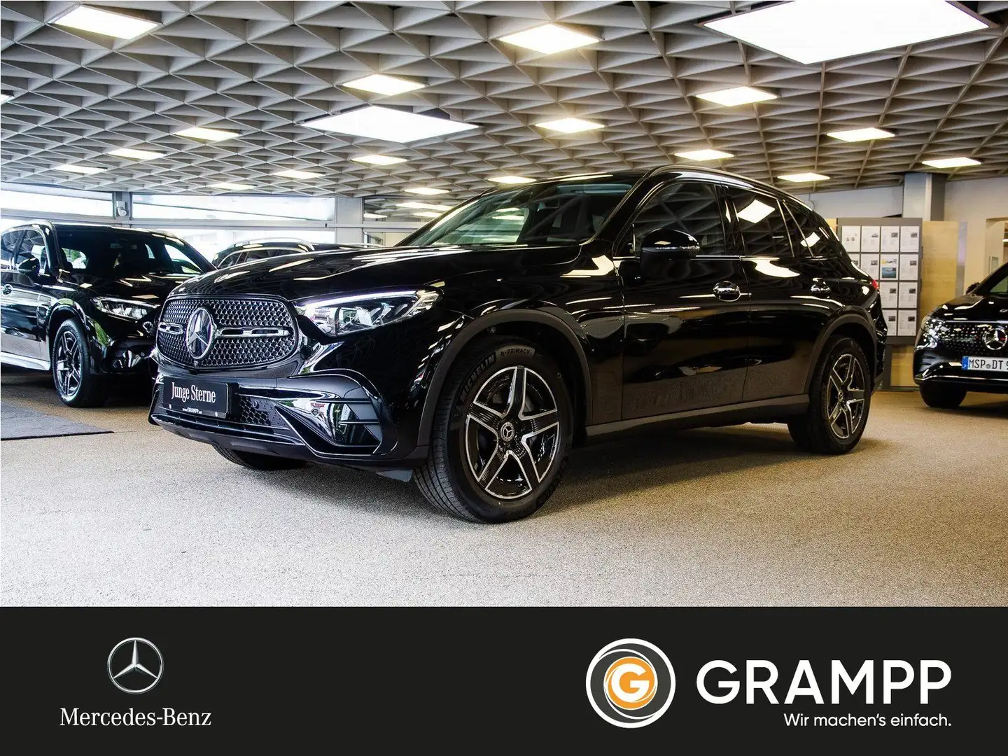 Mercedes-Benz GLC 200 d 4M AMG Advanced Plus Distronic/Kamera Schwarz - 1