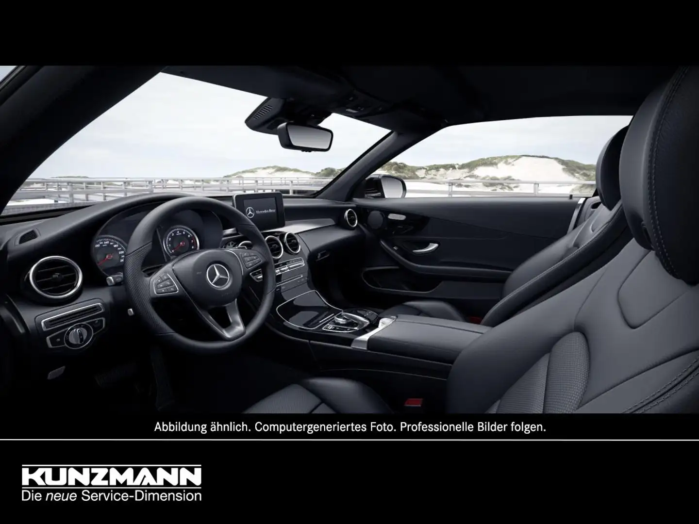 Mercedes-Benz C 200 Cabrio Navi Kamera Spiegel-Paket AHK Noir - 2
