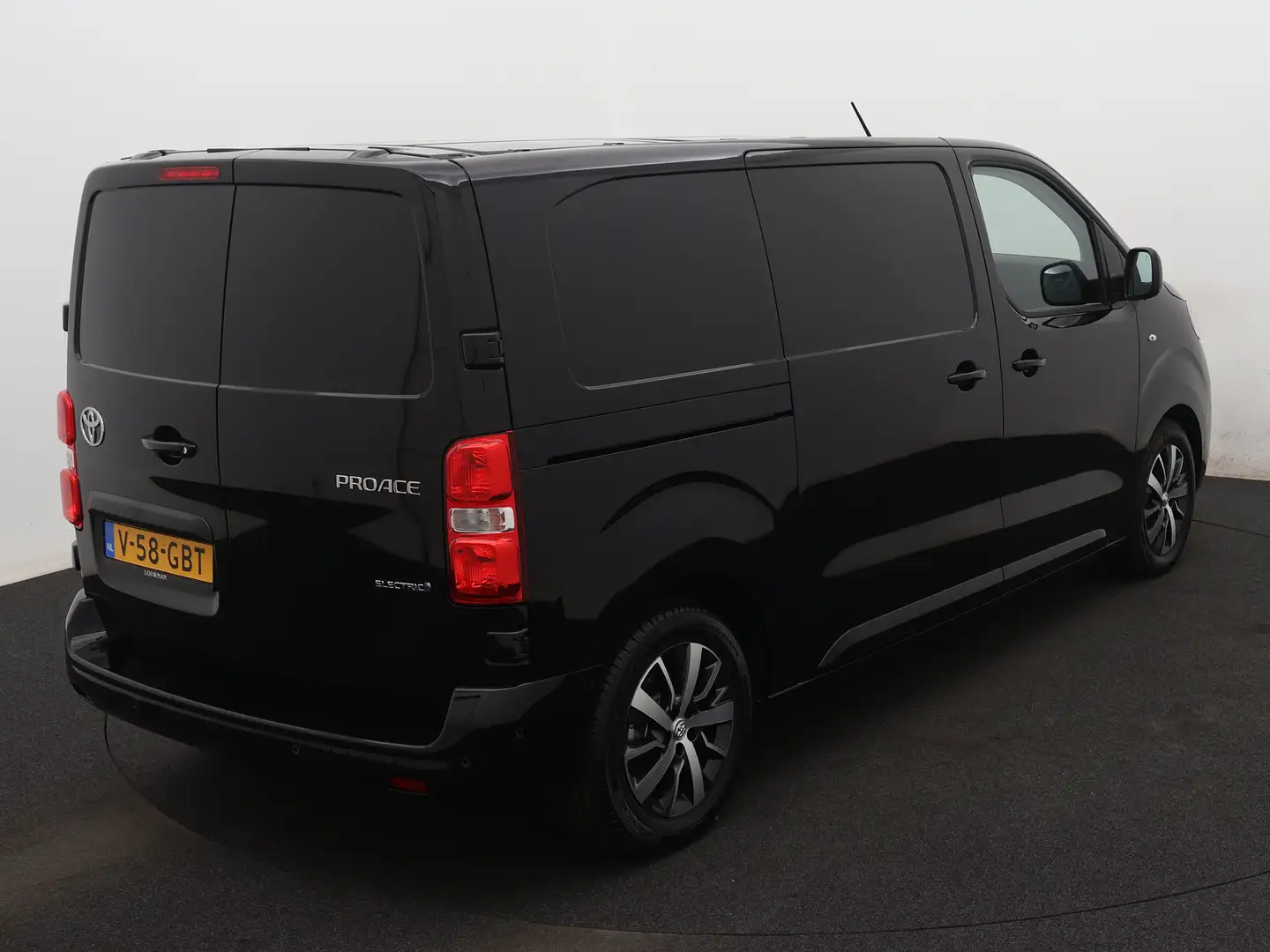 Toyota Proace Electric Worker Professional Extra Range 75 kWh | Zwart - 2