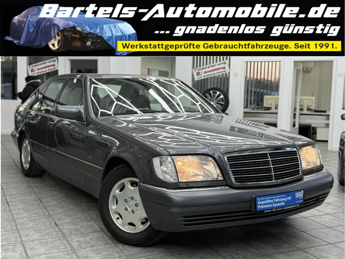 Mercedes-Benz S 280 LPG, Leder, Soft-Close, SSHD, Klimaautom. Szürke - 1