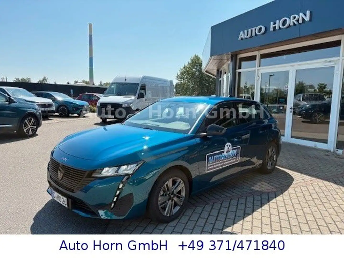 Peugeot 308 Hybrid 136 Style eDSC6 Blau - 1